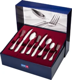 Sola Bestekset Symphony - Klassiek - 6 Persoons - 50 Delig - Zilverwit Edelstaal 18/10 - RVS - Zilver -Sola Winkel 1070x1200 2