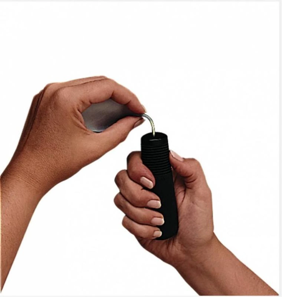 Merkloos Aangepast Dik Bestek 4-delige Set, Bestekset. Verdikt Handvat Met Soft Grip. Buigzaam / Buigbaar. Zwart 5 Merkloos Aangepast Dik Bestek 4-delige Set, Bestekset. Verdikt Handvat Met Soft Grip. Buigzaam / Buigbaar. Zwart - Afbeelding 5