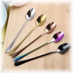 Fako Bijoux® - 6 Lange Lepels - Latte Macchiato - Longdrink - Cocktail - Dessert - IJs - Koffie - Goud - 6 Stuks - Bewaarzakje 5 Fako Bijoux® - 6 Lange Lepels - Latte Macchiato - Longdrink - Cocktail - Dessert - IJs - Koffie - Goud - 6 Stuks - Bewaarzakje -Sola Winkel 1196x1200 2