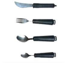 Merkloos Aangepast Dik Bestek 4-delige Set, Bestekset. Verdikt Handvat Met Soft Grip. Buigzaam / Buigbaar. Zwart 17 Merkloos Aangepast Dik Bestek 4-delige Set, Bestekset. Verdikt Handvat Met Soft Grip. Buigzaam / Buigbaar. Zwart -Sola Winkel 1200x1036