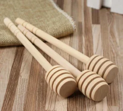 Honing Lepel - Dipper - Hout - Honeydripper - Keukengerei - Ontbijt - Hout - 2 Stuks - 15.5 Cm -Sola Winkel 1200x1086