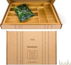 Budu Uitschuifbare Bamboe Bestekbak #47 (47 Cm Diep) - Bestekcassette Hout - Besteklade - 47 X 30,6 - 50 Cm - 6/8 Vakken 13 Budu Uitschuifbare Bamboe Bestekbak #47 (47 Cm Diep) - Bestekcassette Hout - Besteklade - 47 X 30,6 - 50 Cm - 6/8 Vakken -Sola Winkel 1200x1087 1