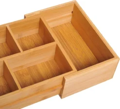 Verstelbare Lade Organizer - Voor Bestek/Keuken/Bureau/Make-Up/Accessoires – Uitschuifbare Lade Inzet Verdeler - Opbergbak Doos - Verstelbaar In 5 Of 7 Compartimenten - Duurzaam Bamboe Hout 15 Verstelbare Lade Organizer - Voor Bestek/Keuken/Bureau/Make-Up/Accessoires – Uitschuifbare Lade Inzet Verdeler - Opbergbak Doos - Verstelbaar In 5 Of 7 Compartimenten - Duurzaam Bamboe Hout -Sola Winkel 1200x1087 4