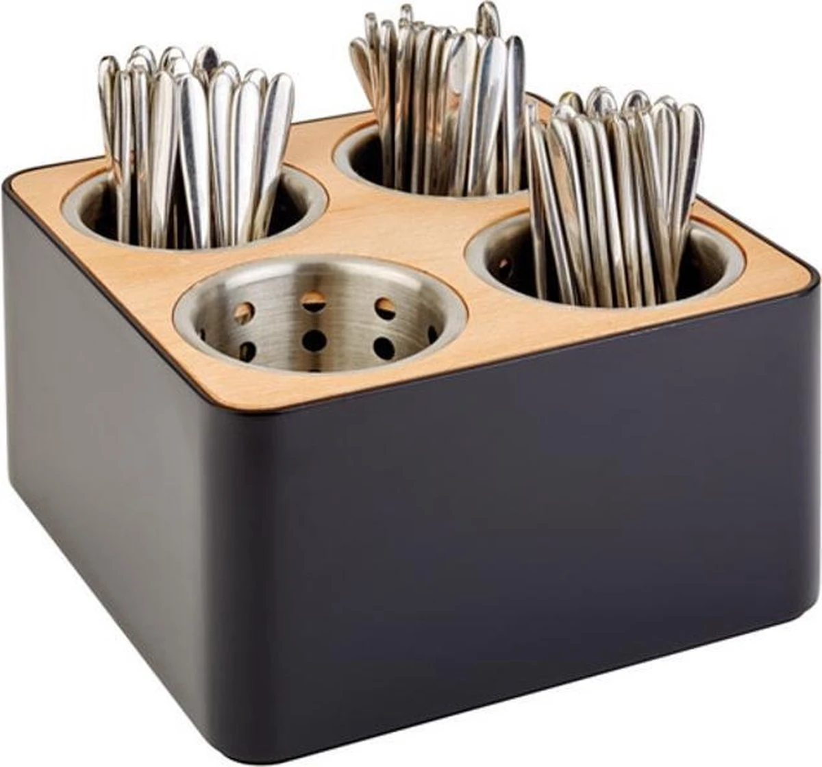 APS-Germany® Bestekbak - Besteklade - Bestekhouder - Hout - Kunststof 1 APS-Germany® Bestekbak - Besteklade - Bestekhouder - Hout - Kunststof