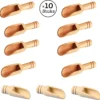 10 Stuks Mini Houten Lepels - Kleine Theelepeltjes - Houten Schepjes - Doseerschep Maatlepel - Lepels Voor Keuken, Koken, Kruiden, Koffie, Thee, Suiker En Zout - Spatel