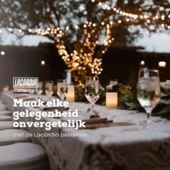 LaCardia Bestekset Glans Zwart – 24-delig Bestek – 6 Persoons – Bestek Zwart Voor 6 Personen -Sola Winkel 1200x1200 1