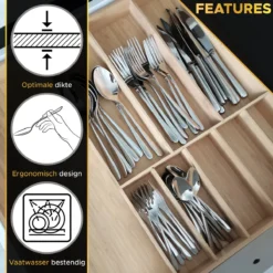 Toivo Kitchen Bestekset 4 Persoons - 24 Delig - Lepels Messen Vorken & Steakmessen - Vaatwasserbestendig - Zilver / RVS - Serviessets 11 Toivo Kitchen Bestekset 4 Persoons - 24 Delig - Lepels Messen Vorken & Steakmessen - Vaatwasserbestendig - Zilver / RVS - Serviessets -Sola Winkel 1200x1200 123