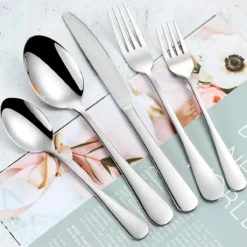 Bestekset Zilverkleurig - 72-delig - 12 Personen - Complete Set 22 Bestekset Zilverkleurig - 72-delig - 12 Personen - Complete Set -Sola Winkel 1200x1200 136