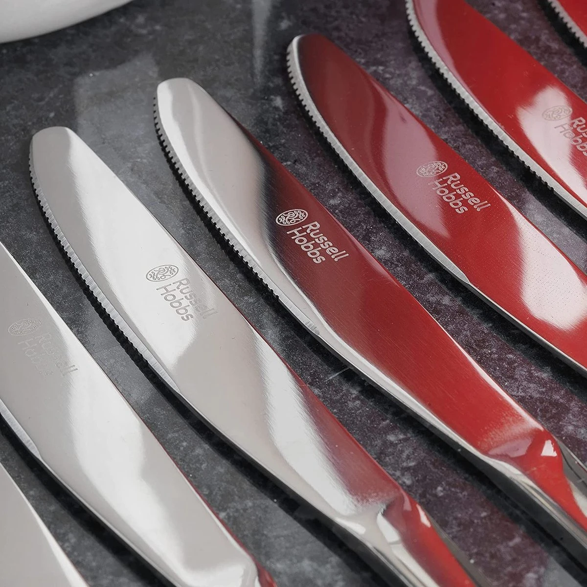 Russell Hobbs Bestekset - 24-delig - Gepolijst Roestvrijstaal - Vaatwasserbestendig - 6 Persoons 2 Russell Hobbs Bestekset - 24-delig - Gepolijst Roestvrijstaal - Vaatwasserbestendig - 6 Persoons - Afbeelding 2