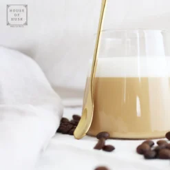 House Of Husk Latte Macchiato Lepels Set - Lange Theelepels - Koffielepels - Longdrinklepels - Barlepel - RVS - 6 Stuks - 17CM - Goud -Sola Winkel 1200x1200 231