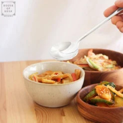 House Of Husk Koreaanse Eetlepel Set - Zilver - 5 Stuks - Soeplepel - RVS - Vaatwasserbestendig -Sola Winkel 1200x1200 283