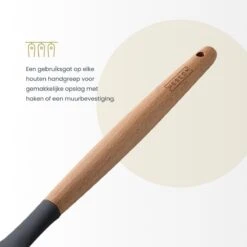 Hescom Siliconen Gesloten Opscheplepel Met Anti-aanbaklaag - Keukengerei Met Ergonomisch Design - Hittebestendige Serveerlepel - Vaatwasservriendelijk -Sola Winkel 1200x1200 290