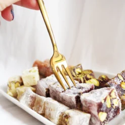 House Of Husk® Gouden Gebaksvorkjes - Dessertvorken - Taartvorkjes - Cocktailvorken - Klein Vorkjes - 12 Stuks - RVS - 14cm 8 House Of Husk® Gouden Gebaksvorkjes - Dessertvorken - Taartvorkjes - Cocktailvorken - Klein Vorkjes - 12 Stuks - RVS - 14cm -Sola Winkel 1200x1200 333