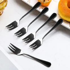 House Of Husk® Gebaksvorkjes - Dessertvorken - Taartvorkjes - Cocktailvorken - Klein Vorkjes - 12 Stuks - RVS - Zwart 7 House Of Husk® Gebaksvorkjes - Dessertvorken - Taartvorkjes - Cocktailvorken - Klein Vorkjes - 12 Stuks - RVS - Zwart -Sola Winkel 1200x1200 349