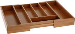 Excellent Houseware Bestekbak Hout Uitschuifbaar -Sola Winkel 1200x546