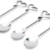 Riviera Maison Theelepels Zilver - With Love.. Spoons - Set Van 4 Stuks