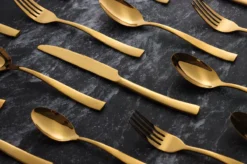 Bestekset - Bestek Goud -24 Delig-Zwitsers Kwaliteit-Complete Set-100% Roestvrijstaal-Gold 24k-Goud 24K -Sola Winkel 1200x799 15