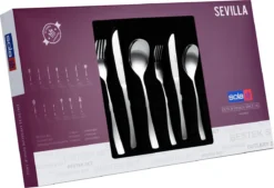 Sola Bestekset Sevilla - Economy - 8 Persoons - 70 Delig - Zilver Chroomstaal 18/0 - RVS 5 Sola Bestekset Sevilla - Economy - 8 Persoons - 70 Delig - Zilver Chroomstaal 18/0 - RVS -Sola Winkel 1200x821 1