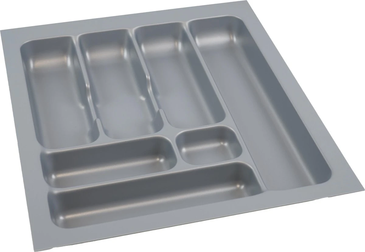 Culinorm Storex Bestekbak - Besteklade 44 Cm Breed X 49 Cm Diep - Grijs 4 Culinorm Storex Bestekbak - Besteklade 44 Cm Breed X 49 Cm Diep - Grijs - Afbeelding 4