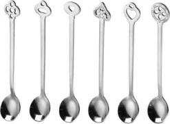 ESSENTIALS73 Luxe Theelepel - Koffielepel Set Van 6 RVS - Theelepeltje - Lepeltjes - Lepels - Koffielepeltje -Koffielepels - Theelepels - Lepel - Koffie - Thee - Lepeltje -Sola Winkel 1200x877