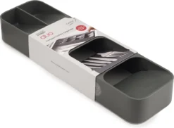 Joseph Joseph - Duo - Bestek Organiser Compact - Grijs 15 Joseph Joseph - Duo - Bestek Organiser Compact - Grijs -Sola Winkel 1200x884