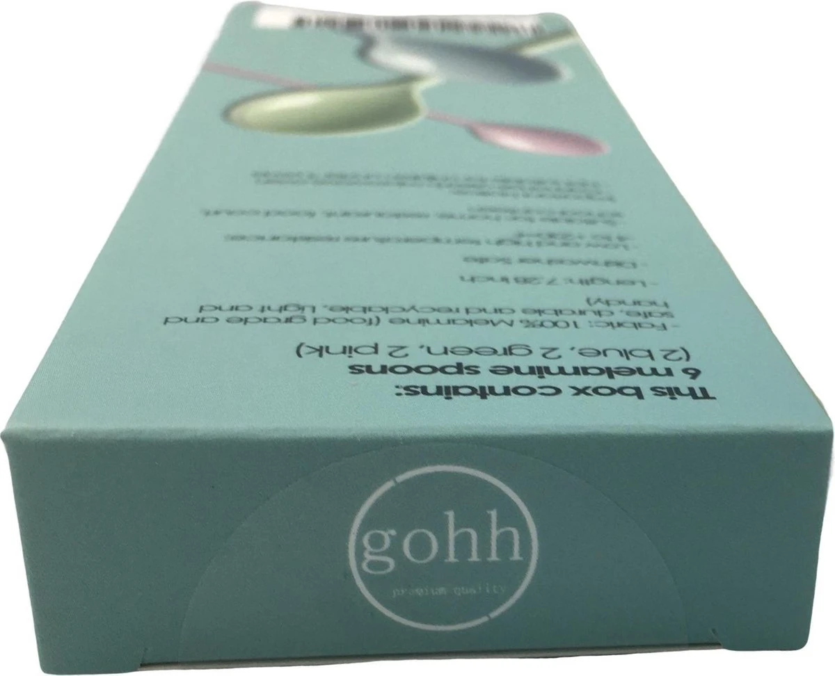 Gohh 6 Longdrink Lepels (18,5 Cm) Koffielepels Theelepels Vaatwasserbestendig Jamlepel Mosterdlepel 6 Gohh 6 Longdrink Lepels (18,5 Cm) Koffielepels Theelepels Vaatwasserbestendig Jamlepel Mosterdlepel - Afbeelding 6