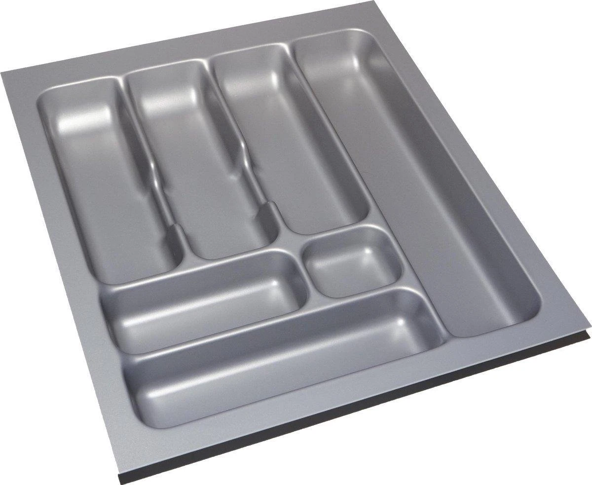 Culinorm Storex Bestekbak - Besteklade 44 Cm Breed X 49 Cm Diep - Grijs 2 Culinorm Storex Bestekbak - Besteklade 44 Cm Breed X 49 Cm Diep - Grijs - Afbeelding 2