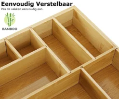 Merkloos Decopatent® Bestekbak - Lade Organizer - Besteklade - Bamboe - Hout - Bestek Bak Organizer Houder Voor Keukenla - Bestekcassette 12 Merkloos Decopatent® Bestekbak - Lade Organizer - Besteklade - Bamboe - Hout - Bestek Bak Organizer Houder Voor Keukenla - Bestekcassette -Sola Winkel 1200x994 1