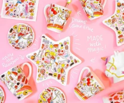 Blond Amsterdam Unicorn Theelepeltjes - 4 Stuks -Sola Winkel 1200x994