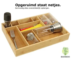 Merkloos Decopatent® Bestekbak - Lade Organizer - Besteklade - Bamboe - Hout - Bestek Bak Organizer Houder Voor Keukenla - Bestekcassette 15 Merkloos Decopatent® Bestekbak - Lade Organizer - Besteklade - Bamboe - Hout - Bestek Bak Organizer Houder Voor Keukenla - Bestekcassette -Sola Winkel 1200x994 4