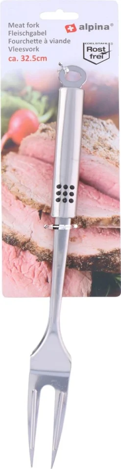 Vleesvork 32,5 Cm Van RVS - Keukengerei - Kookgerei - Tweetandige Vork -Sola Winkel 309x1200 1