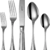 Sola Bestekset Symphony - Klassiek - 6 Persoons - 50 Delig - Zilverwit Edelstaal 18/10 - RVS - Zilver