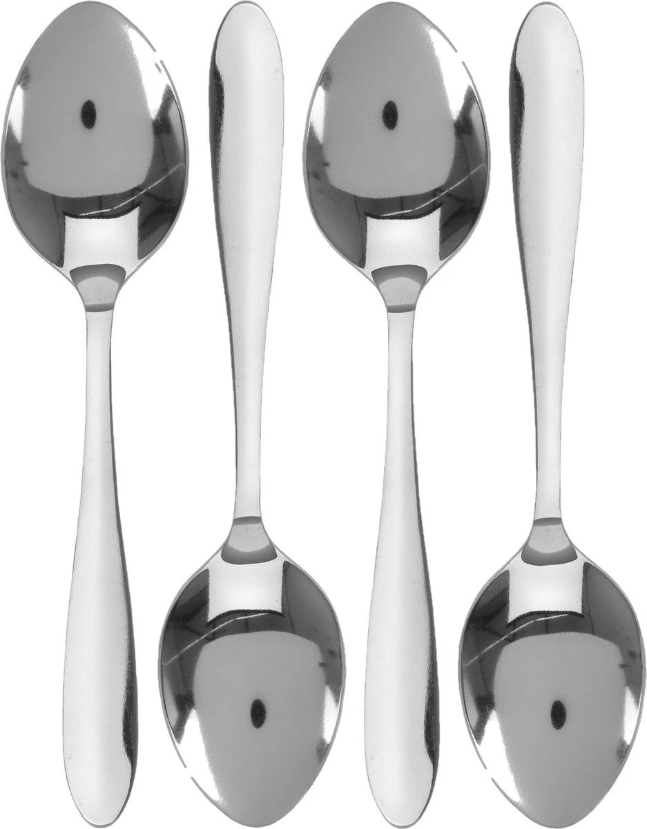 Merkloos 8x Lepels Tafelbestek RVS 18,5 Cm - Keukenbenodigdheden - Tafel Dekken - Bestek - Tafellepels/eetlepels - Lepels 1 Merkloos 8x Lepels Tafelbestek RVS 18,5 Cm - Keukenbenodigdheden - Tafel Dekken - Bestek - Tafellepels/eetlepels - Lepels